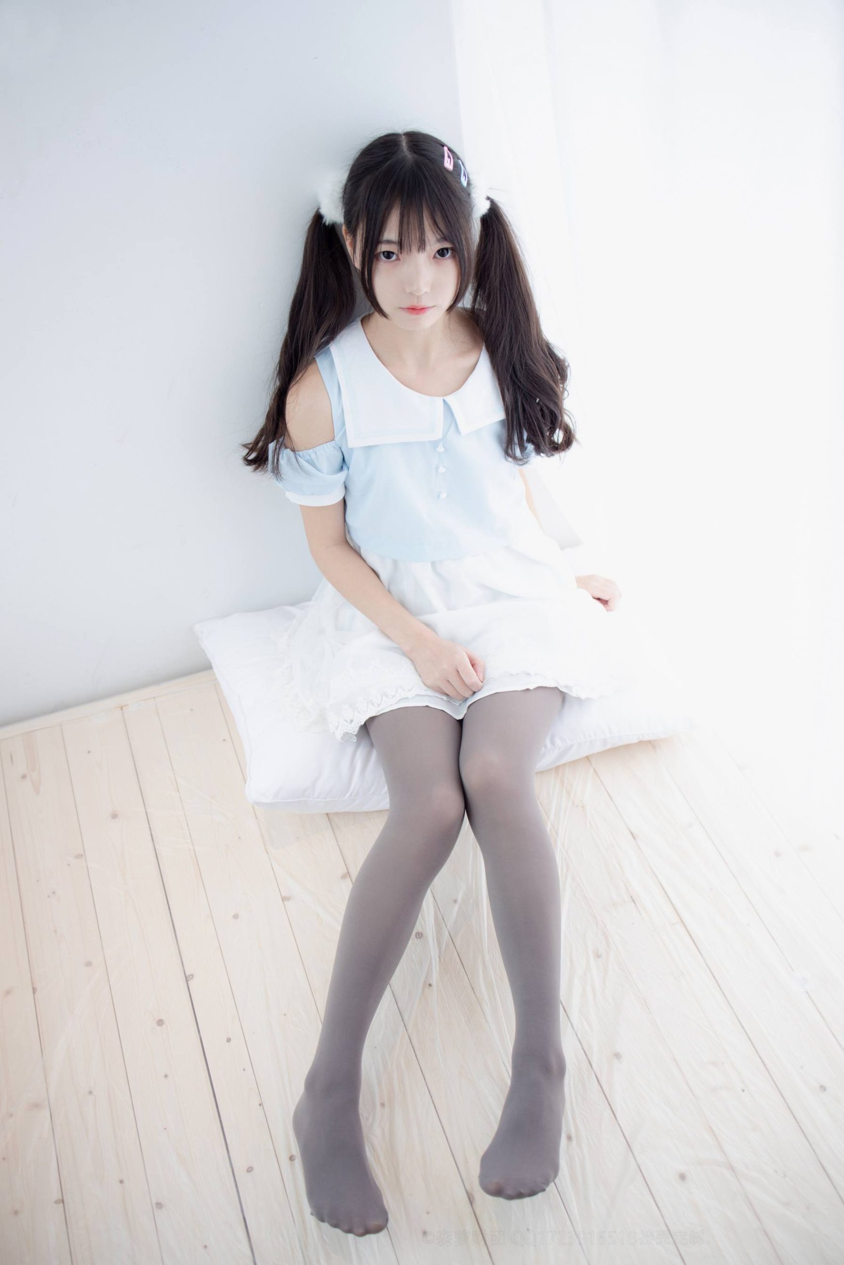 图片[2]-超级甜美的灰丝小姑娘【86P】20005-虎哥图库