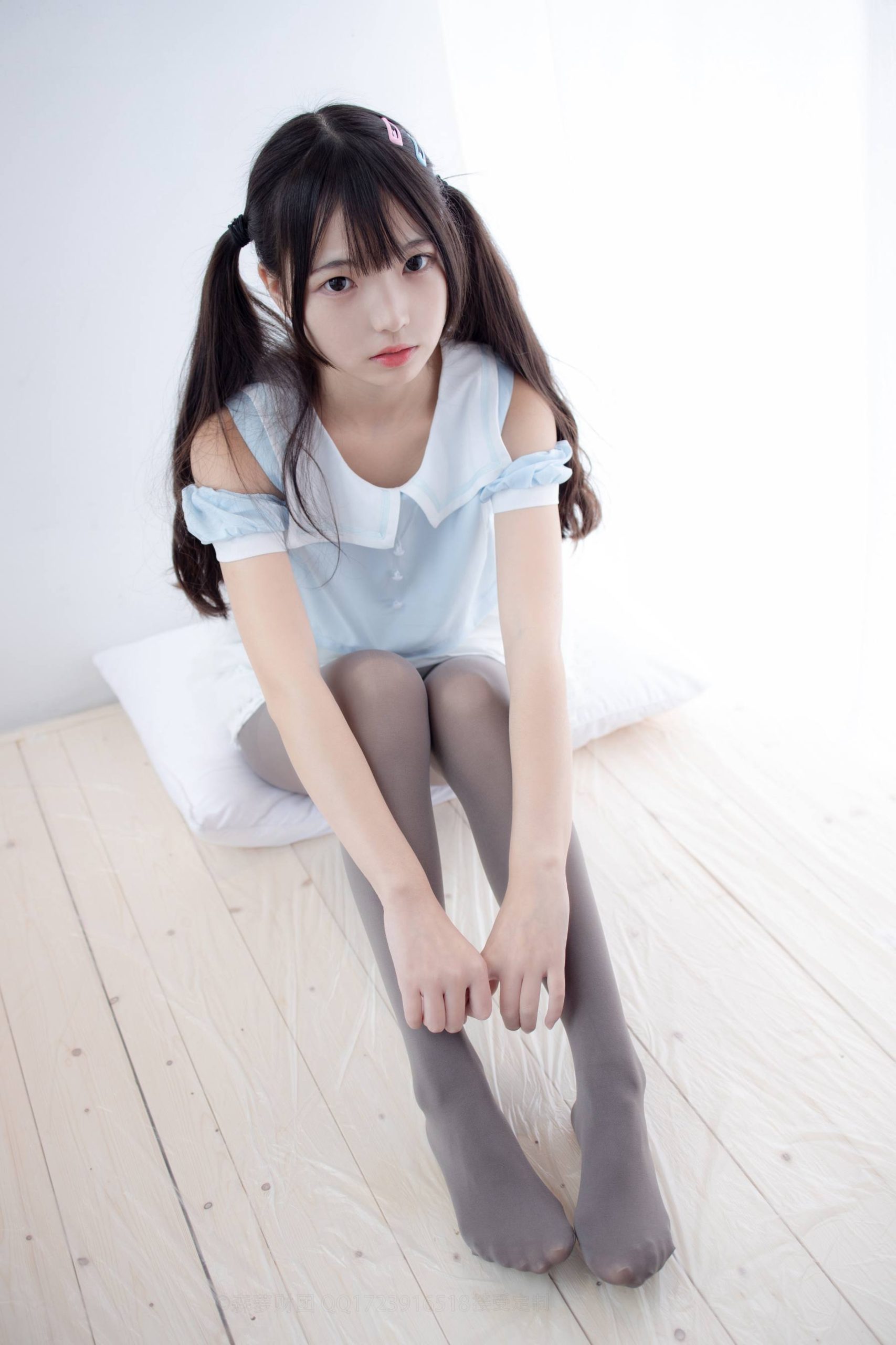 图片[3]-超级甜美的灰丝小姑娘【86P】20005-虎哥图库
