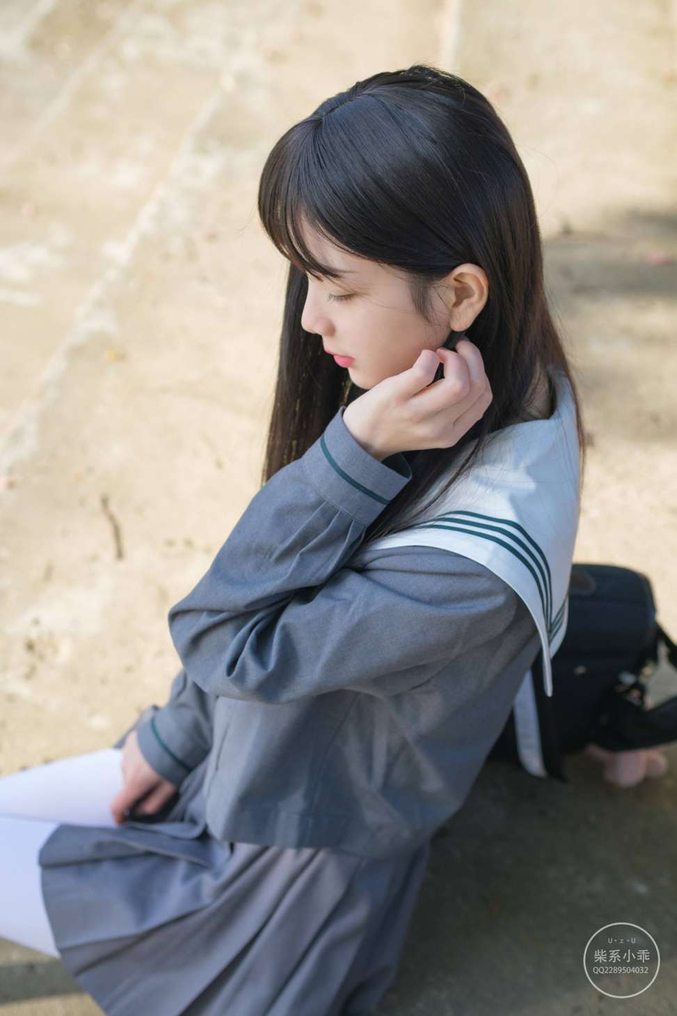 图片[3]-白丝清纯少女真的太可爱了【60P】20001-虎哥图库