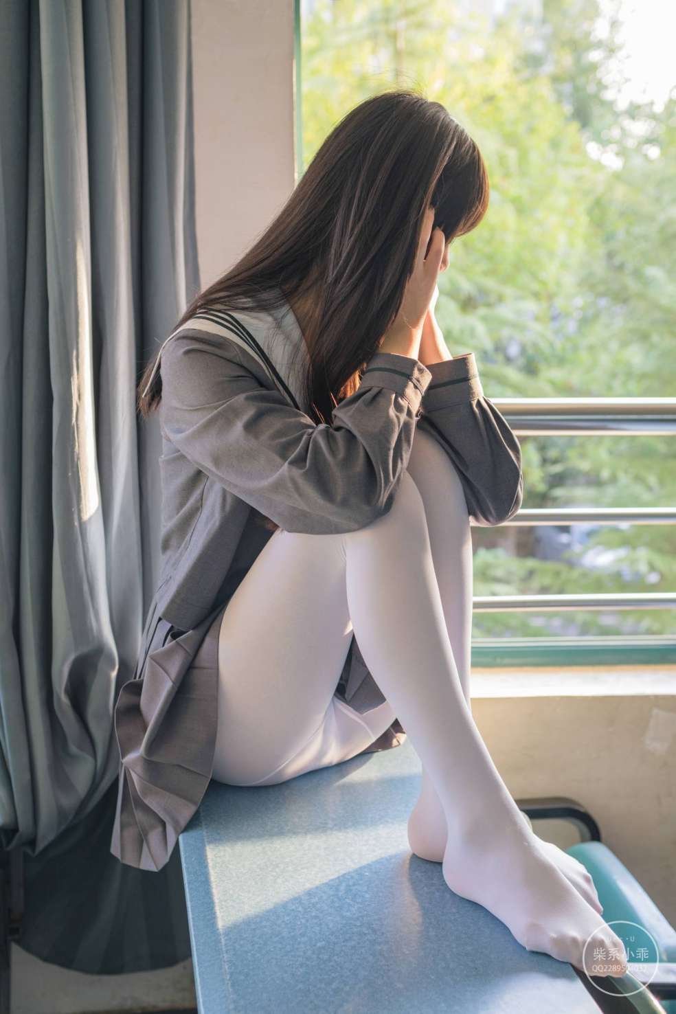 图片[4]-白丝清纯少女真的太可爱了【60P】20001-虎哥图库