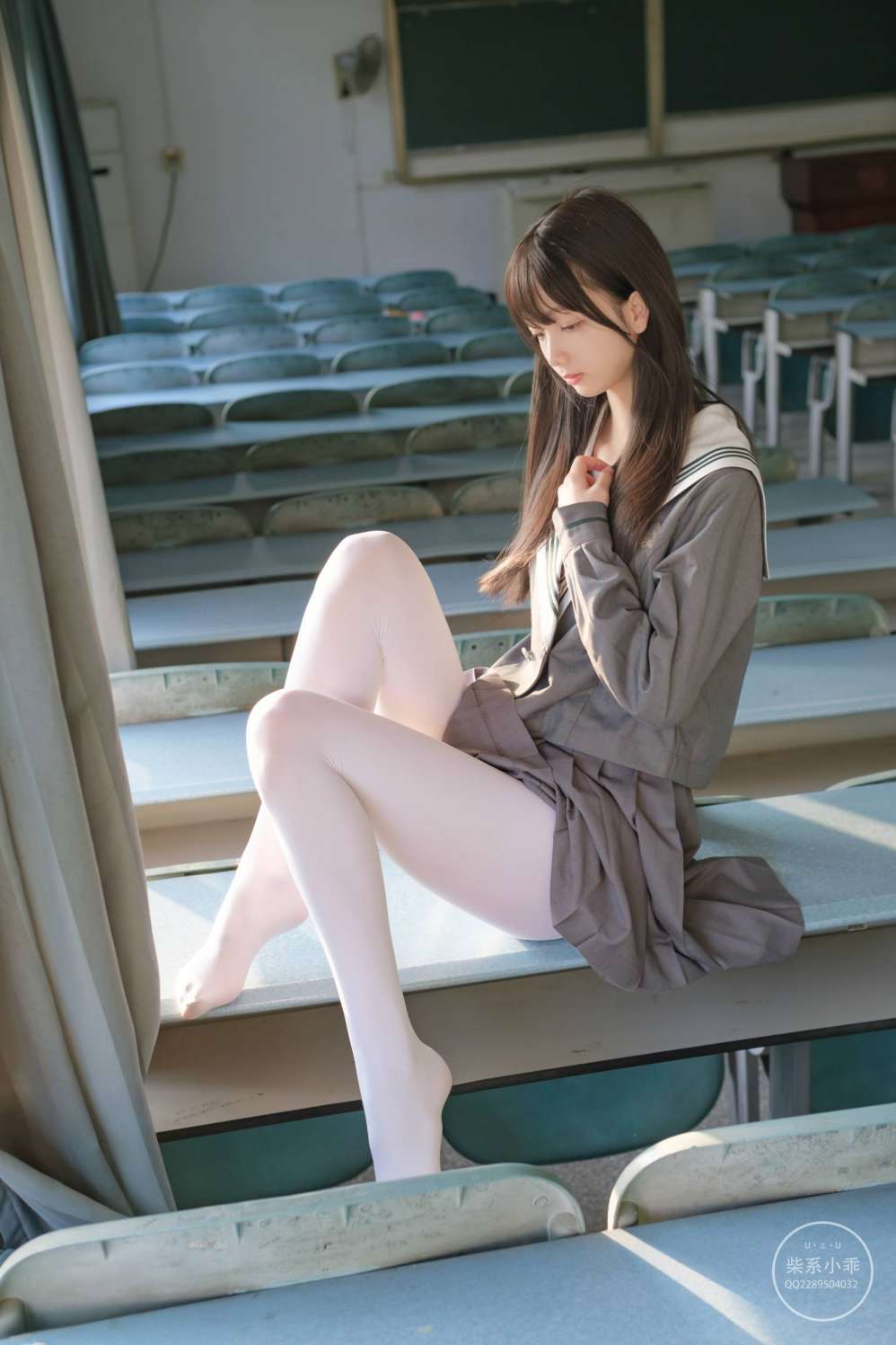 图片[5]-白丝清纯少女真的太可爱了【60P】20001-虎哥图库