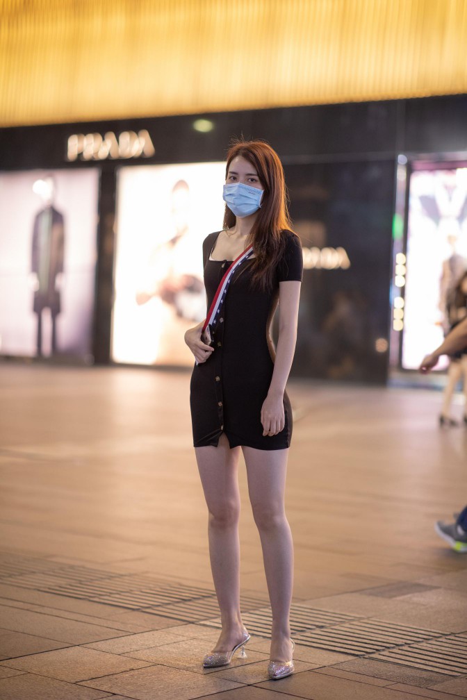 图片[4]-逛商场的黑色包臀裙美丽女孩【385P】00050-虎哥图库