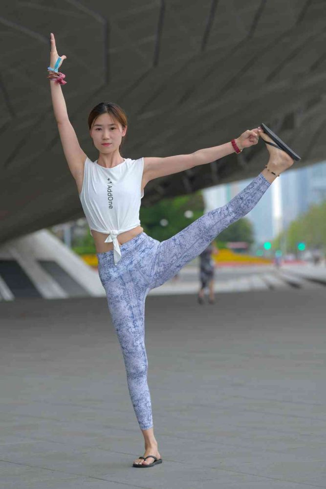 表演瑜伽的女孩【176P】04017-虎哥图库