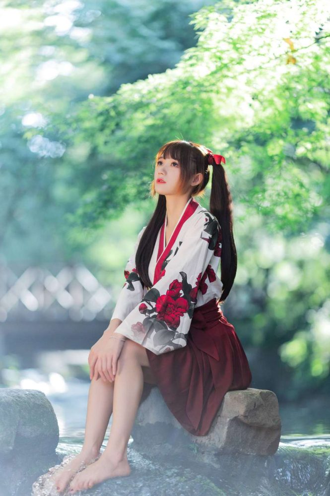 【免费】穿汉服的双马尾女孩【35P】20025-虎哥图库