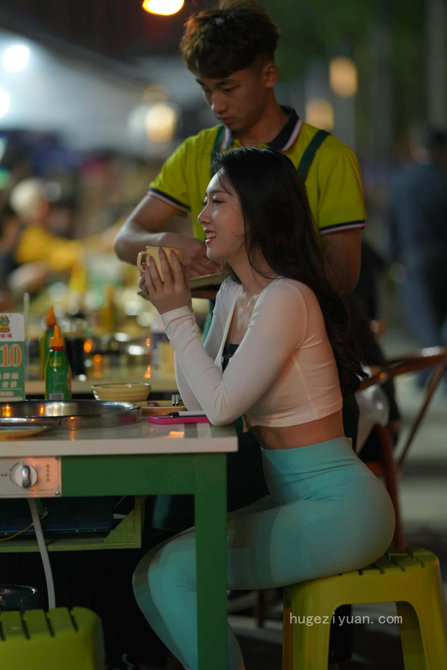图片[2]-偶遇吃夜宵的清纯妹子【505P】J5464-虎哥图库