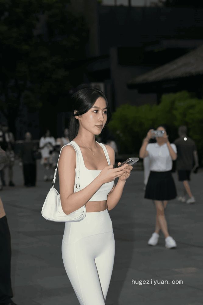 白色瑜伽裤女孩【212P】J8076-虎哥图库