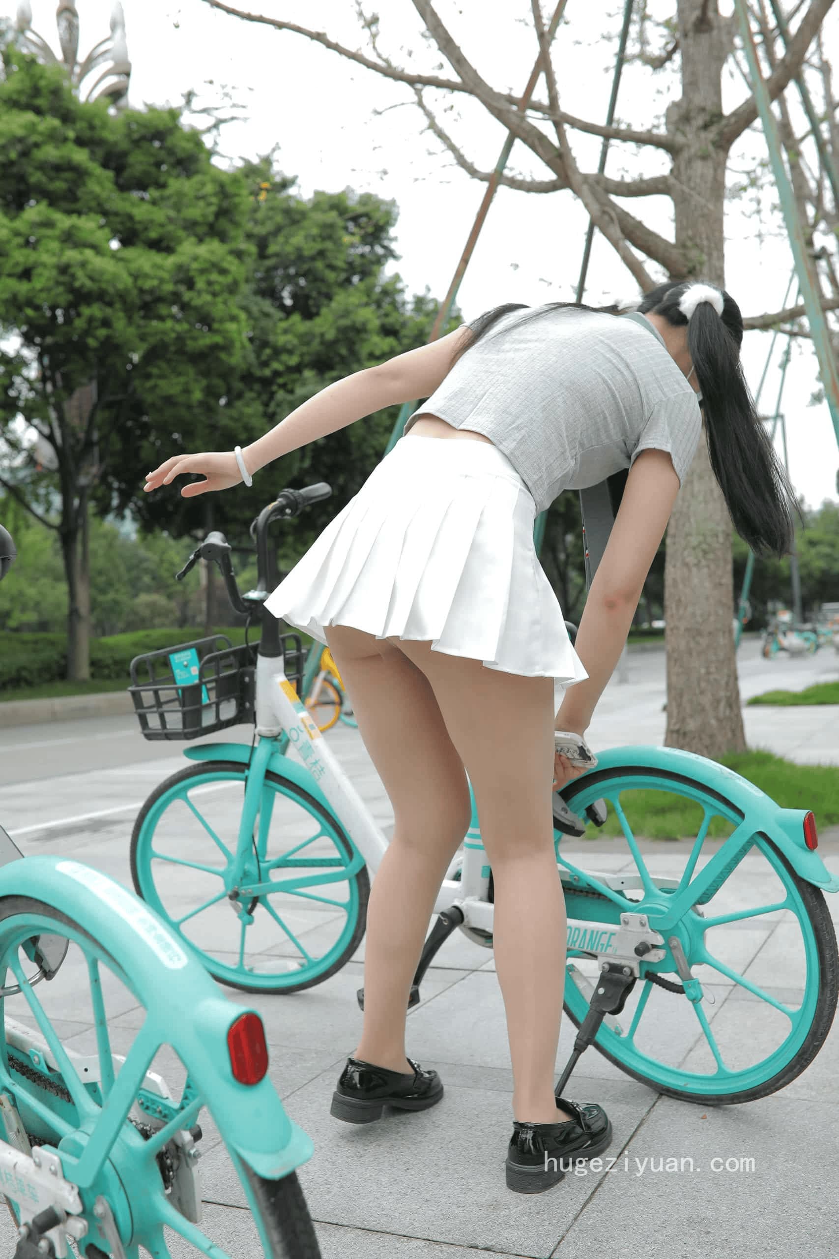 图片[5]-百褶裙少女的心事【476P】J1374-虎哥图库