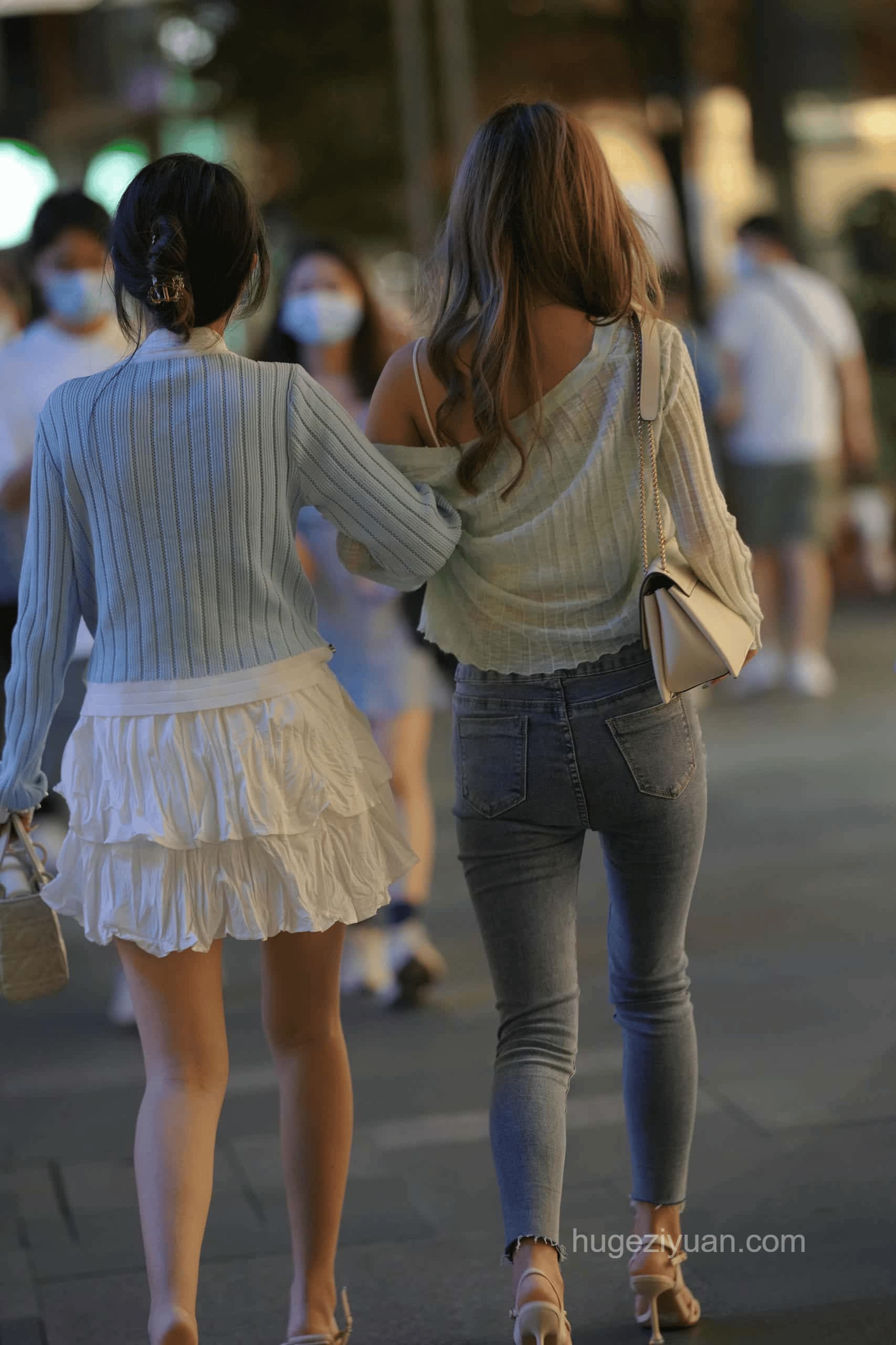 图片[3]-牛仔热裤女孩【114P】J4541-虎哥图库
