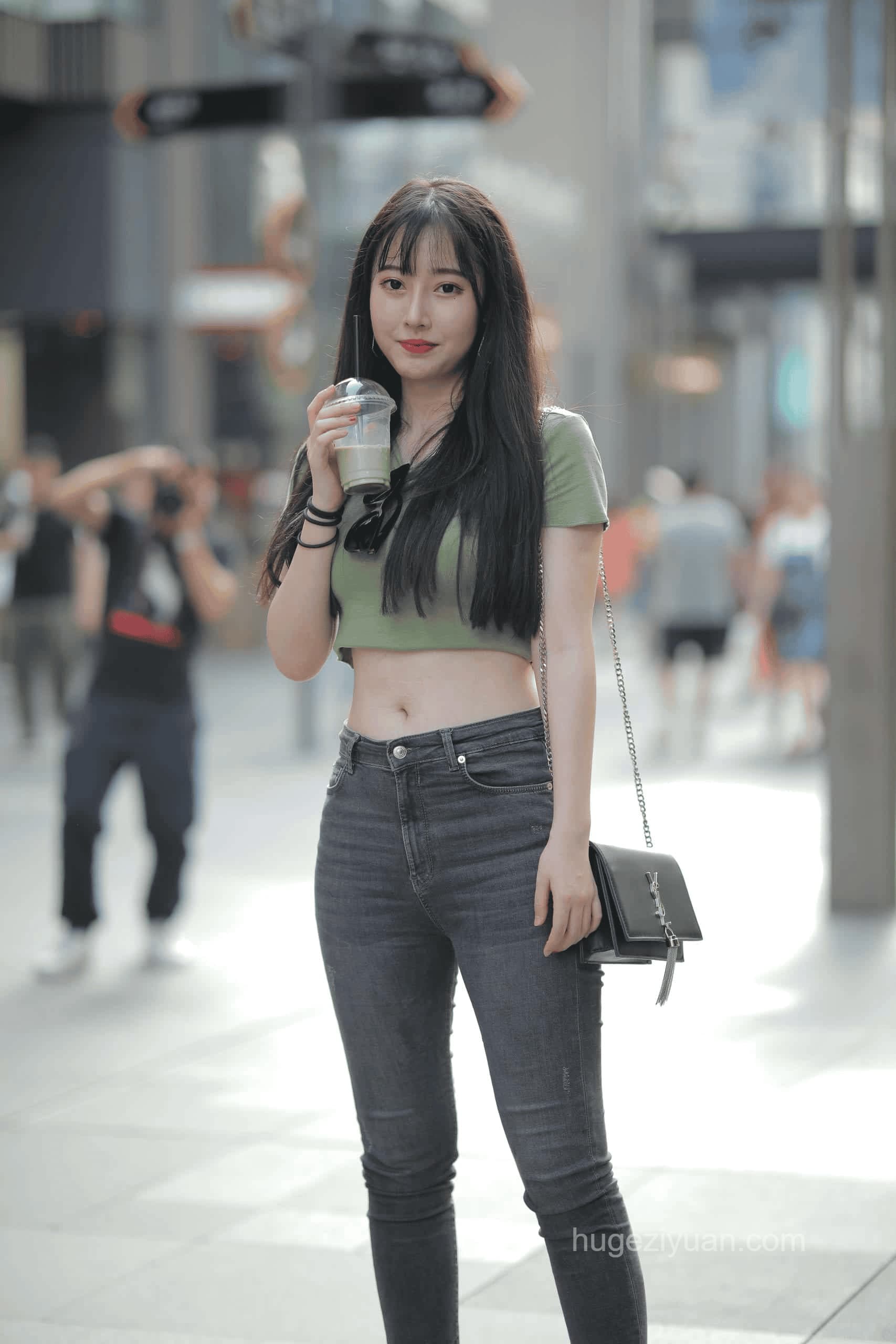 图片[2]-甜美靓丽牛仔裤女孩 【106P】J4144-虎哥图库