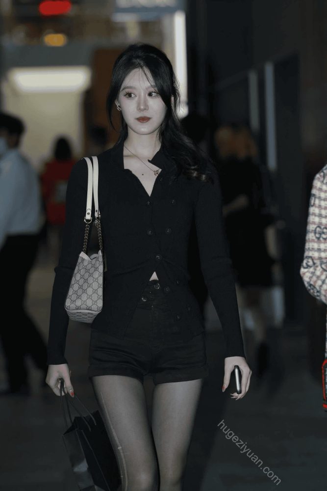 黑色系马尾辫少女 【173P】K4446-虎哥图库