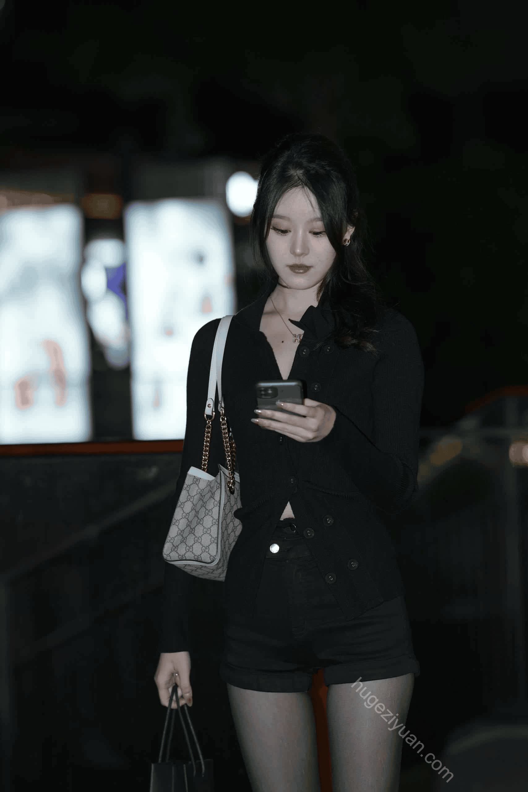 图片[5]-黑色系马尾辫少女 【173P】K4446-虎哥图库