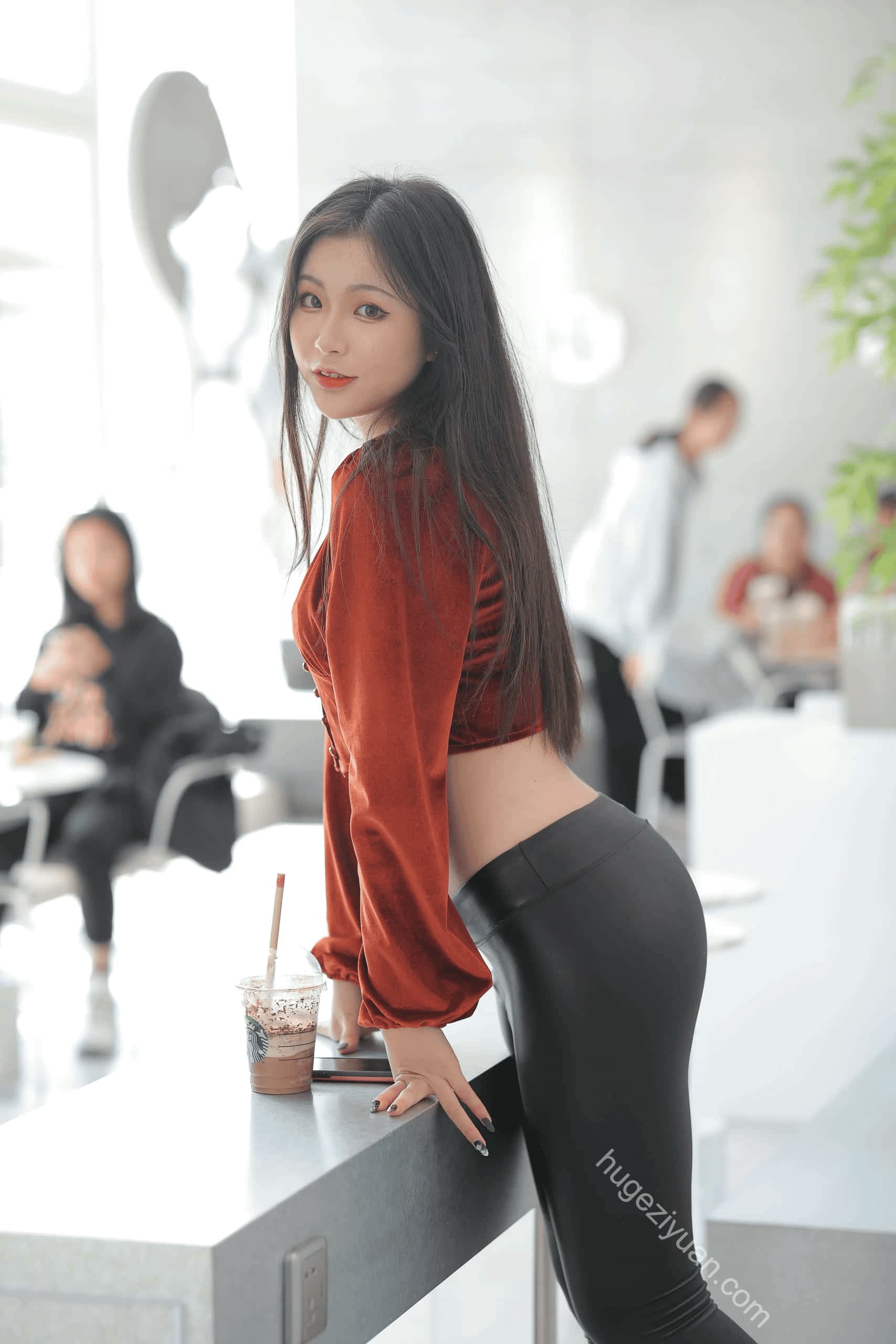 图片[3]-非常甜美的皮裤女孩【322P】J4561-虎哥图库