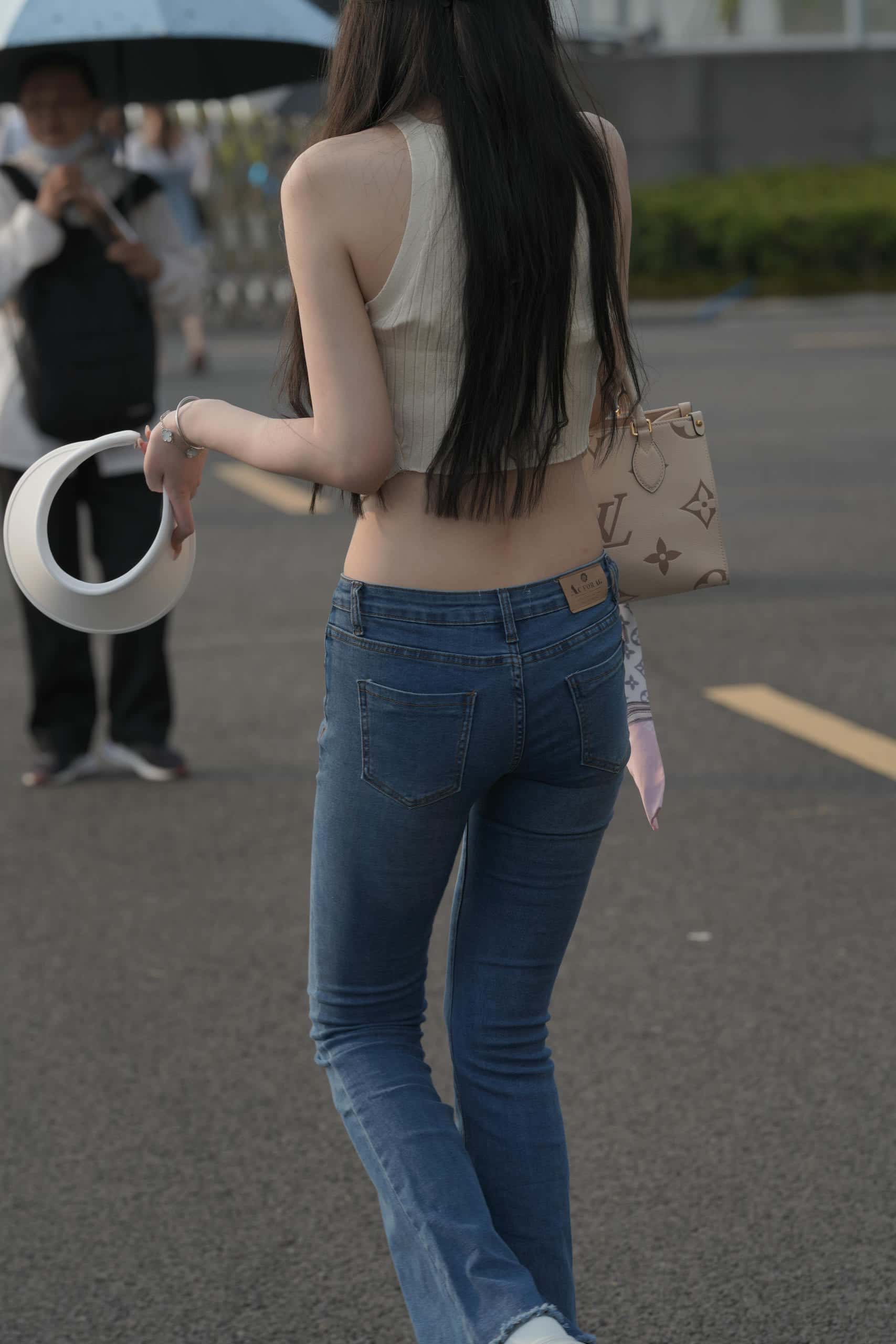 图片[4]-清纯喇叭牛仔裤女孩 【79P】J3591-虎哥图库