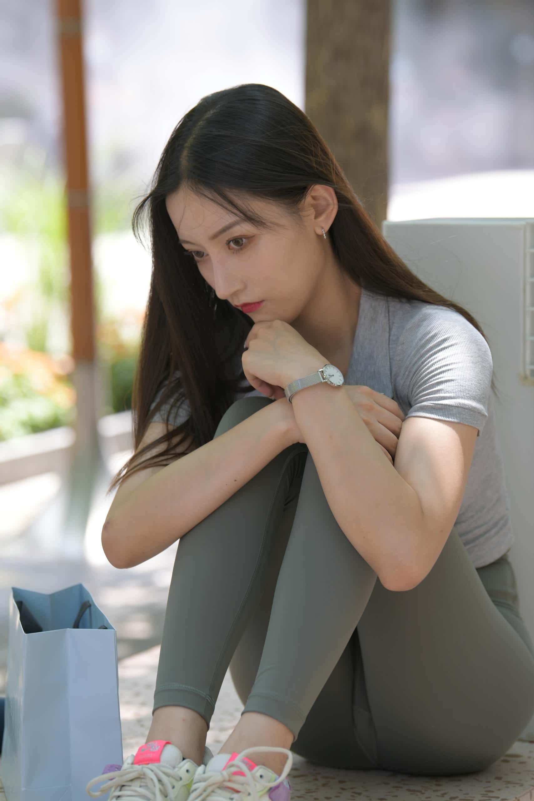 清纯瑜伽裤女孩【501P】J2192-虎哥图库