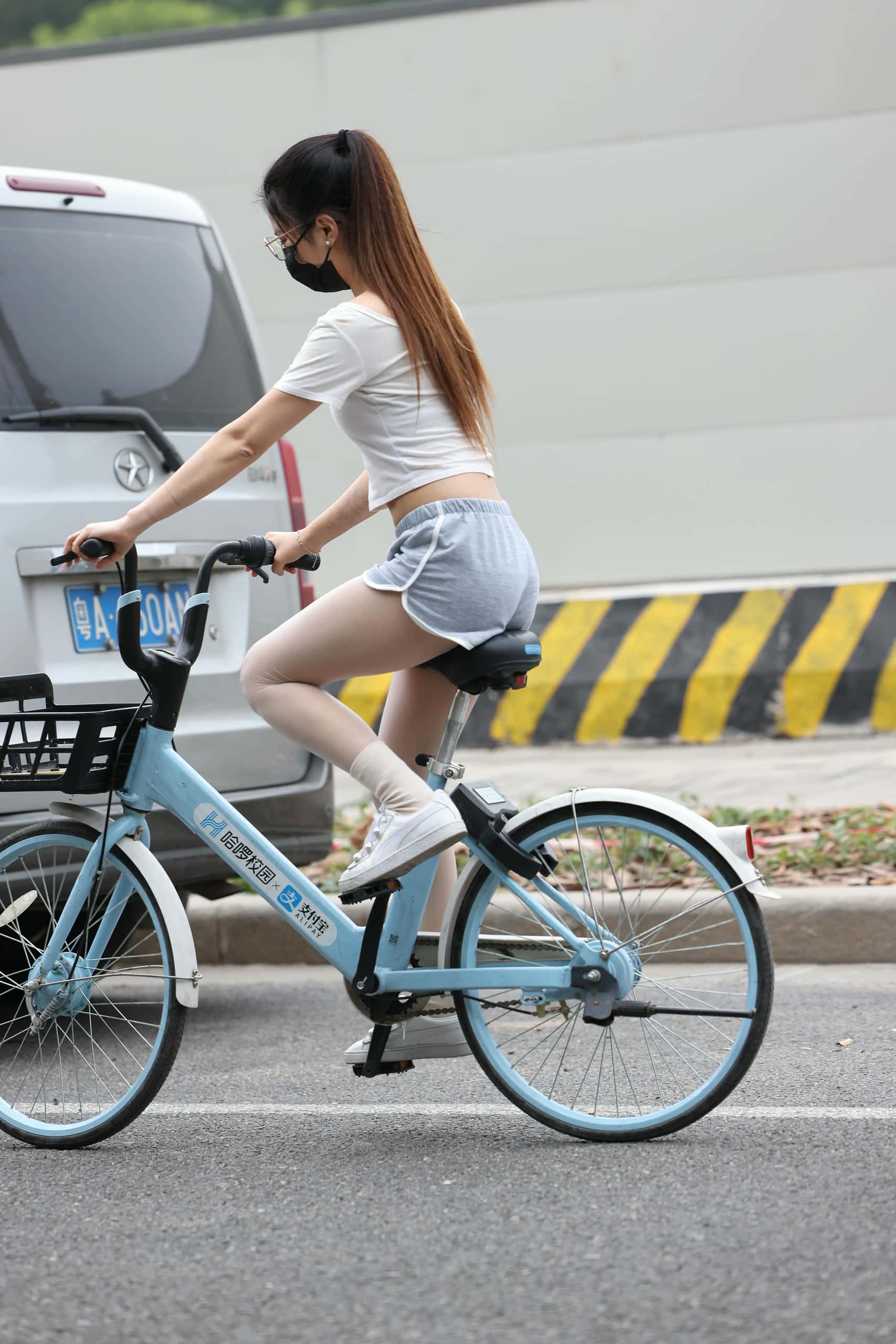 大学生半日游偶遇骑单车的妹子【148P】P0222-虎哥图库