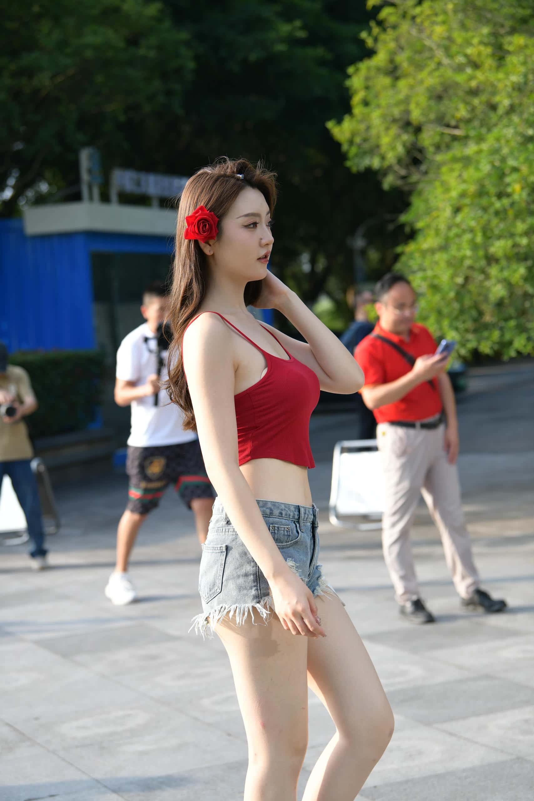 图片[3]-甜美牛仔裤女孩【157P】P0223-虎哥图库
