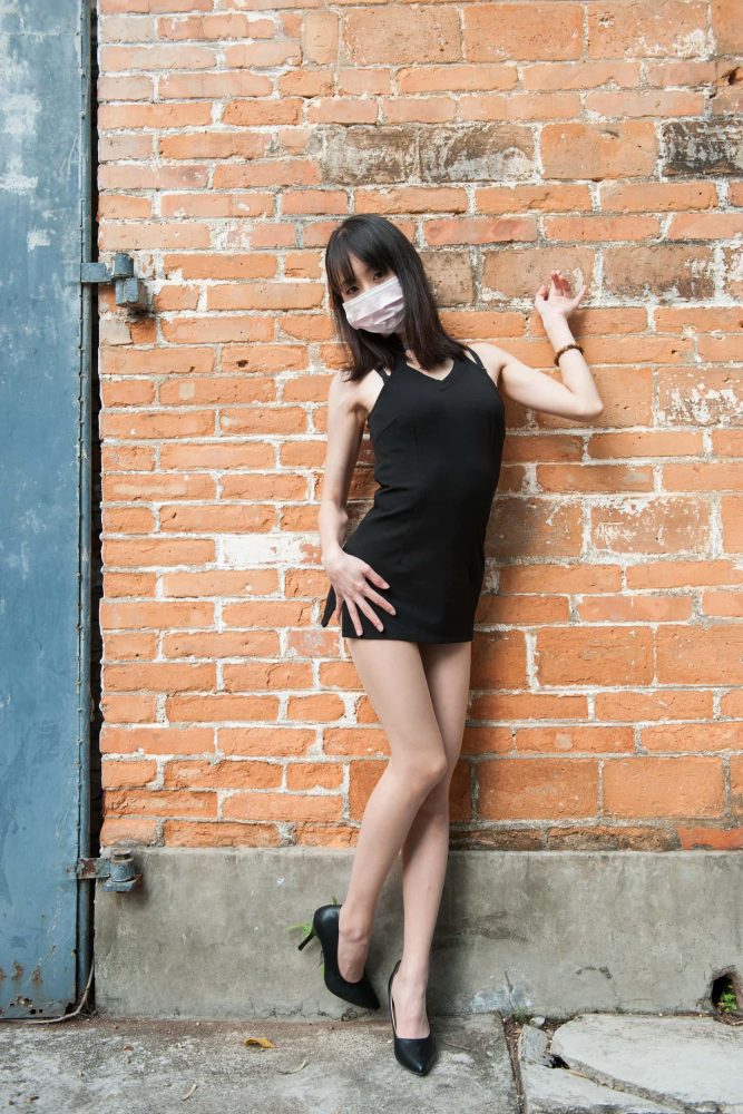 高跟鞋吊带裙肉丝美女【211P】P3041-虎哥图库