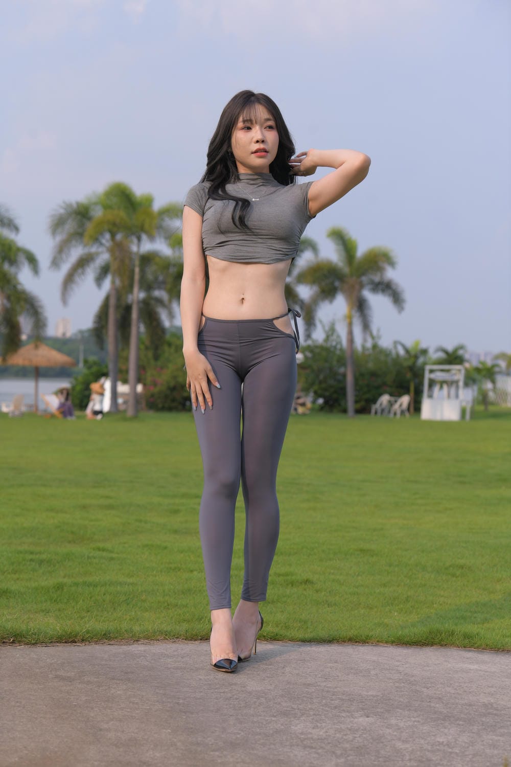 图片[2]-系带瑜伽裤美女［387P 8.5G］M87119-虎哥图库