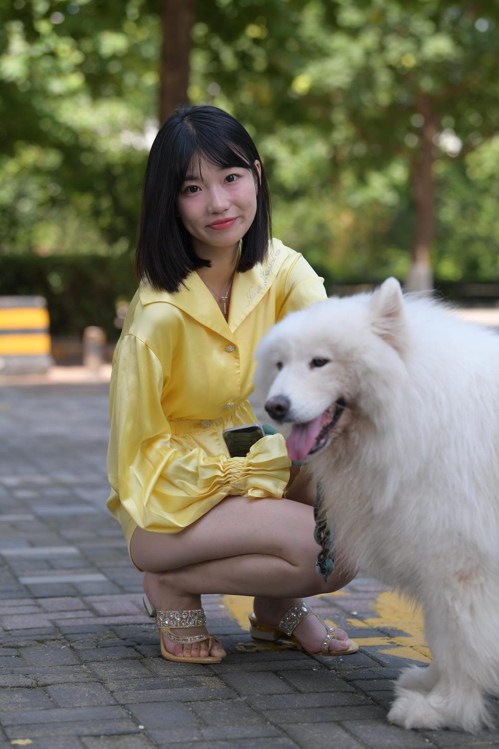 图片[3]-黄色连体短裤小清新（414P+2V）M87079-虎哥图库