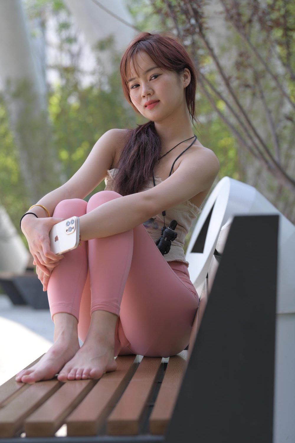 图片[3]-粉色瑜伽裤美眉［750P］M87136-虎哥图库