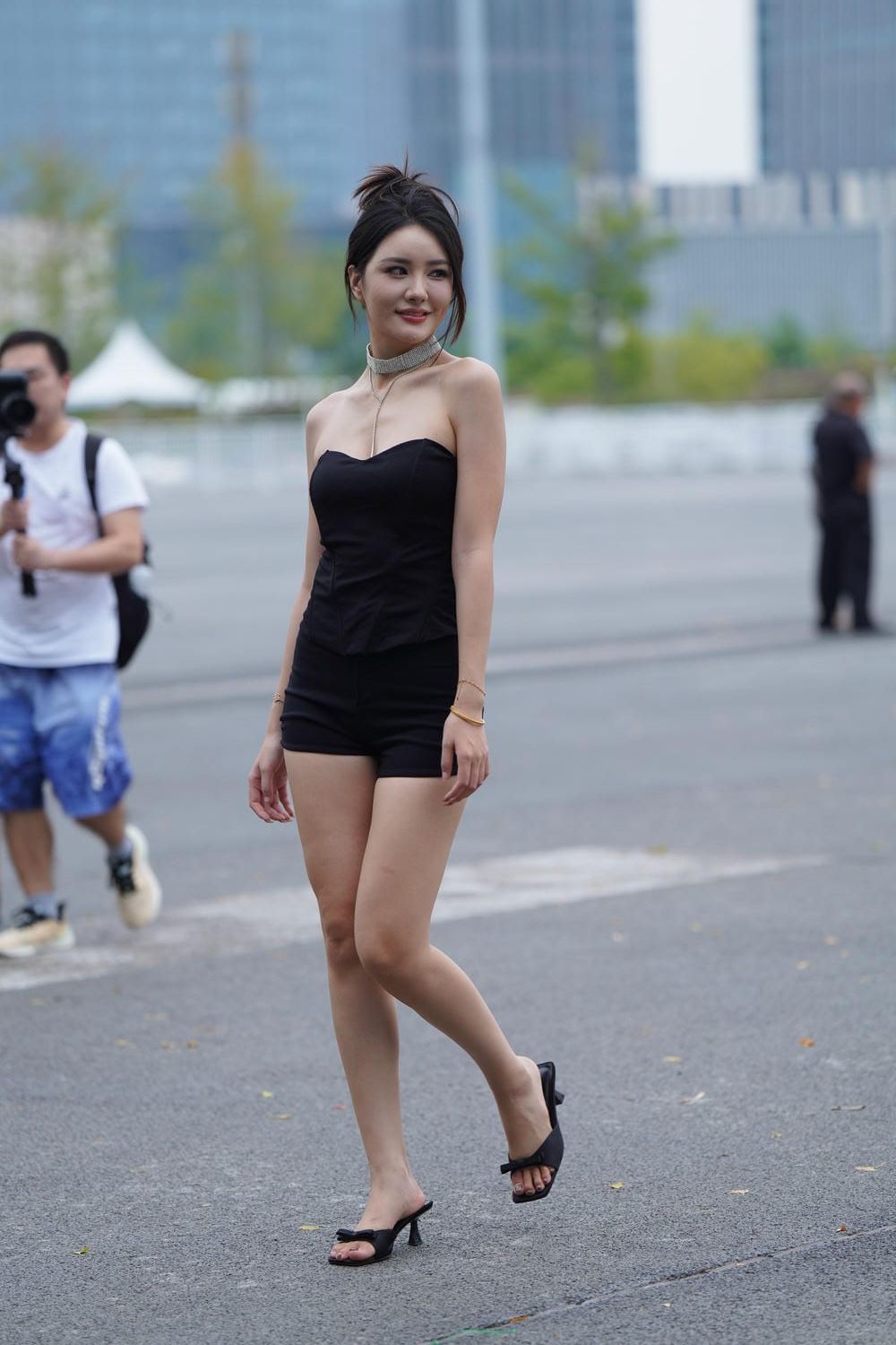 图片[2]-黑色裙装女神[118P1.67GB]M85138-虎哥图库